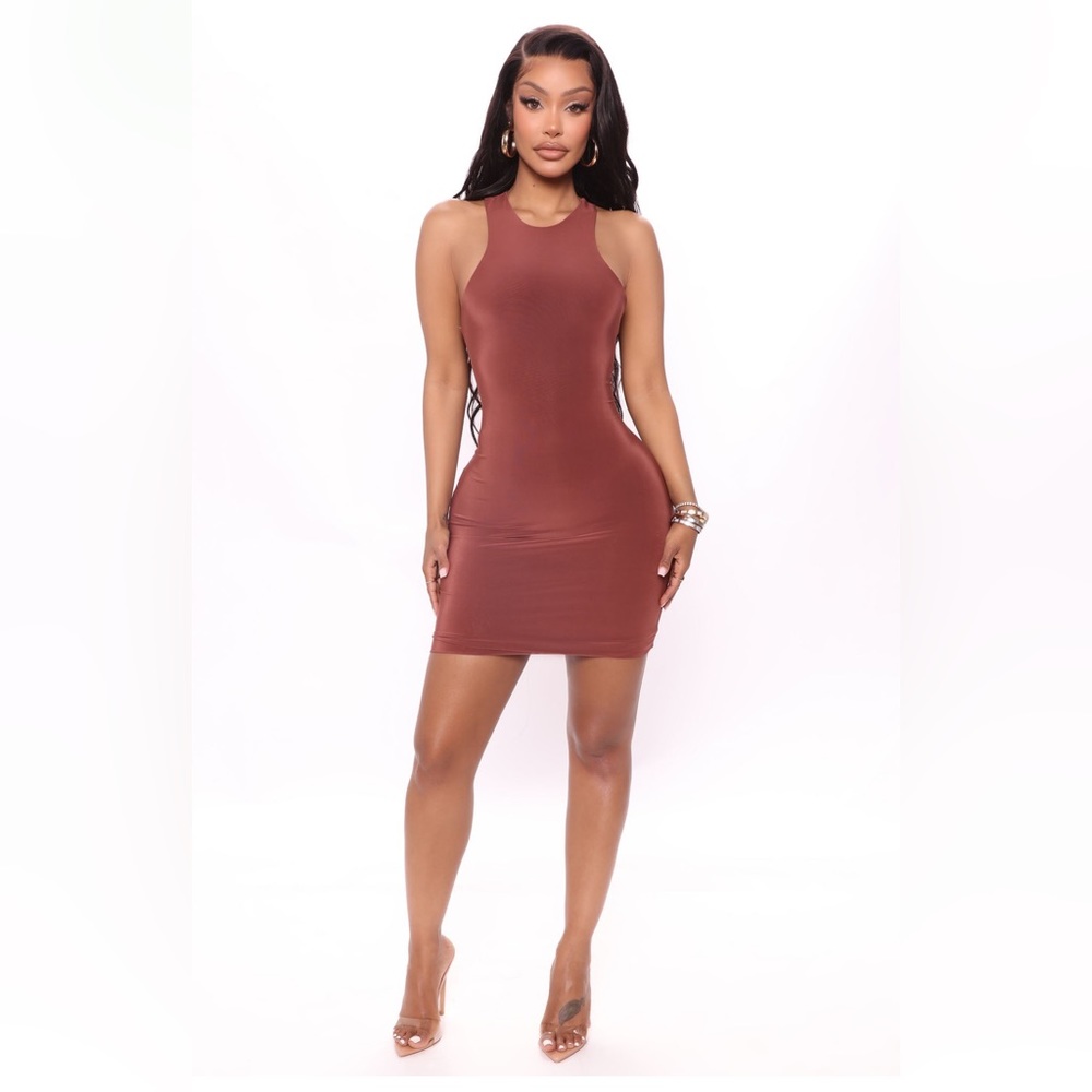 FN Certified love double lined mini dress